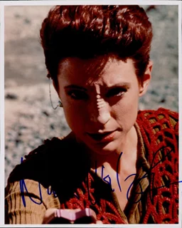 Nana Visitor autograph