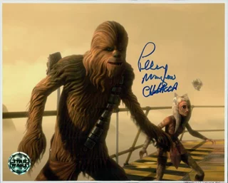 Peter Mayhew autograph