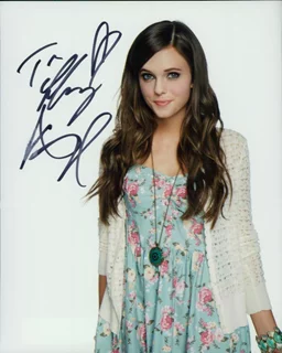 Tiffany Alvord autograph
