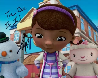 Laya DeLeon Hayes autograph