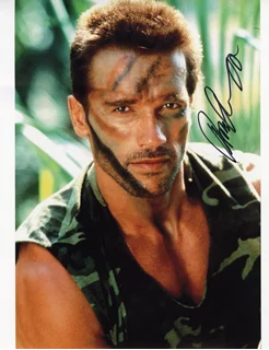 Arnold Schwarzenegger autograph