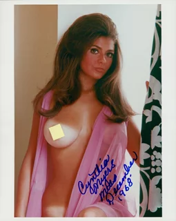 Cynthia Myers autograph