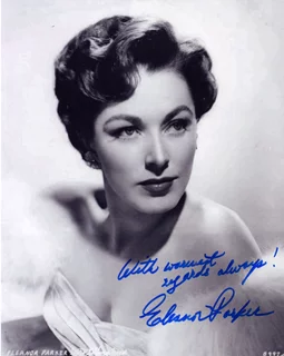 Eleanor Parker autograph
