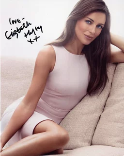 Elizabeth Hurley autograph