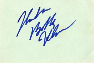 Bobby Helms autograph
