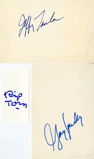 The Larry Sanders Show autograph