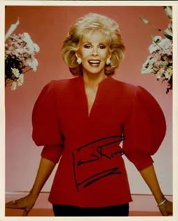 Joan Rivers autograph