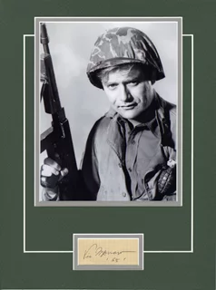 Vic Morrow autograph