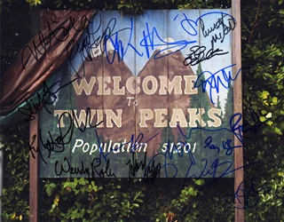 Twin Peaks autograph