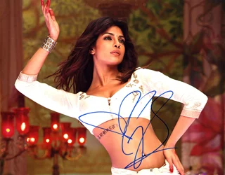 Priyanka Chopra autograph