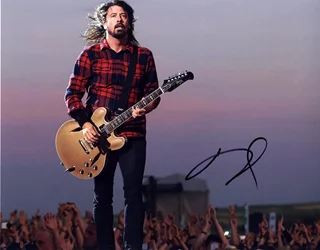 Dave Grohl autograph