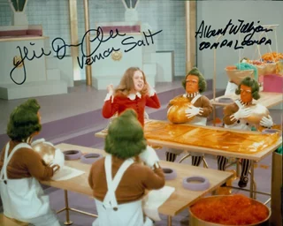 Willy Wonka and The Chocolate Factory autograph