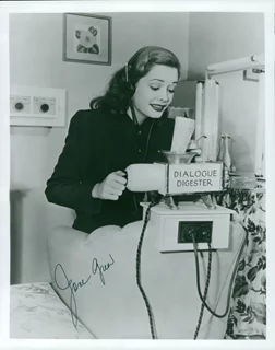 Jane Greer autograph