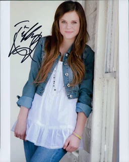 Tiffany Alvord autograph