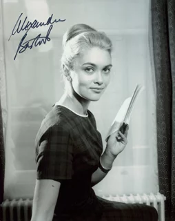 Alexandra Bastedo autograph