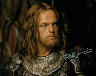 Bruce Hopkins autograph