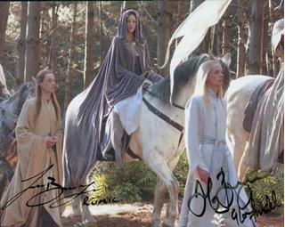 The Lord of the Rings autograph