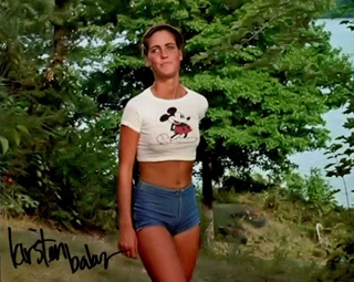 Kirsten Baker autograph