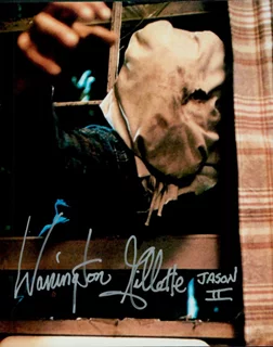 Warrington Gillette autograph