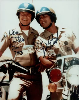CHiPs autograph