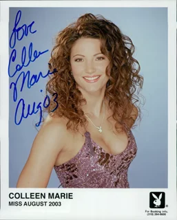 Colleen Marie autograph