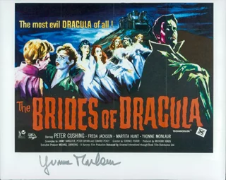 Yvonne Monlaur autograph