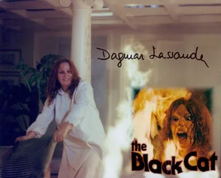 Dagmar Lassander autograph