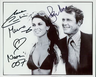 The Spy Who Loved Me autograph