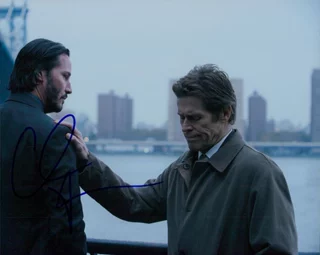 Willem DaFoe autograph