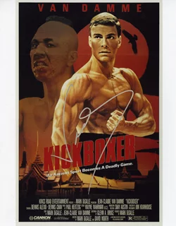 Jean-Claude Van Damme autograph