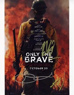Only The Brave autograph