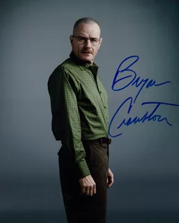 Bryan Cranston autograph