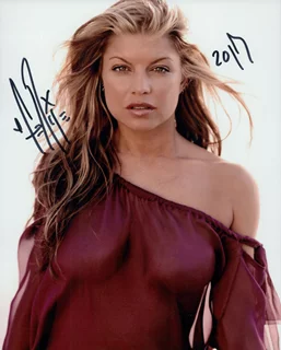 Stacy Ferguson autograph