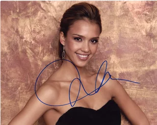 Jessica Alba autograph