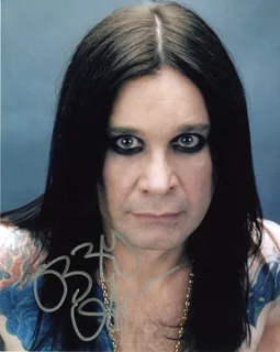 Ozzy Osbourne autograph