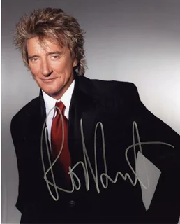 Rod Stewart autograph