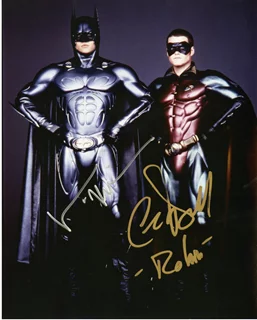 Batman & Robin autograph