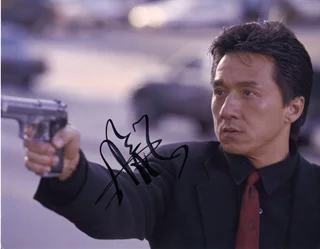 Jackie Chan autograph