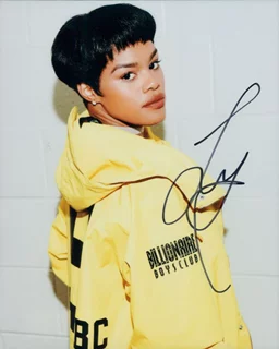 Teyana Taylor autograph