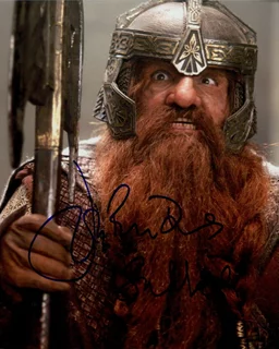 John Rhys-Davies autograph