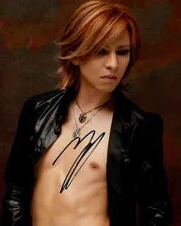 Yoshiki autograph