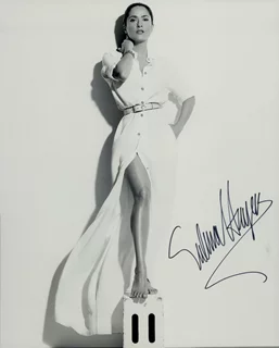 Salma Hayek autograph