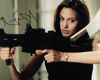 Angelina Jolie autograph