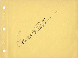 Paul Whiteman autograph