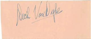 Dick Van Dyke autograph