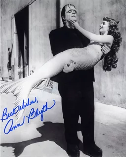 Ann Blyth autograph