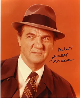 Karl Malden autograph