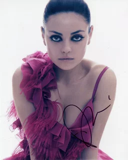 Mila Kunis autograph