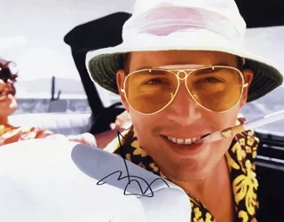 Johnny Depp autograph