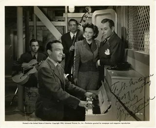 Grace McDonald autograph